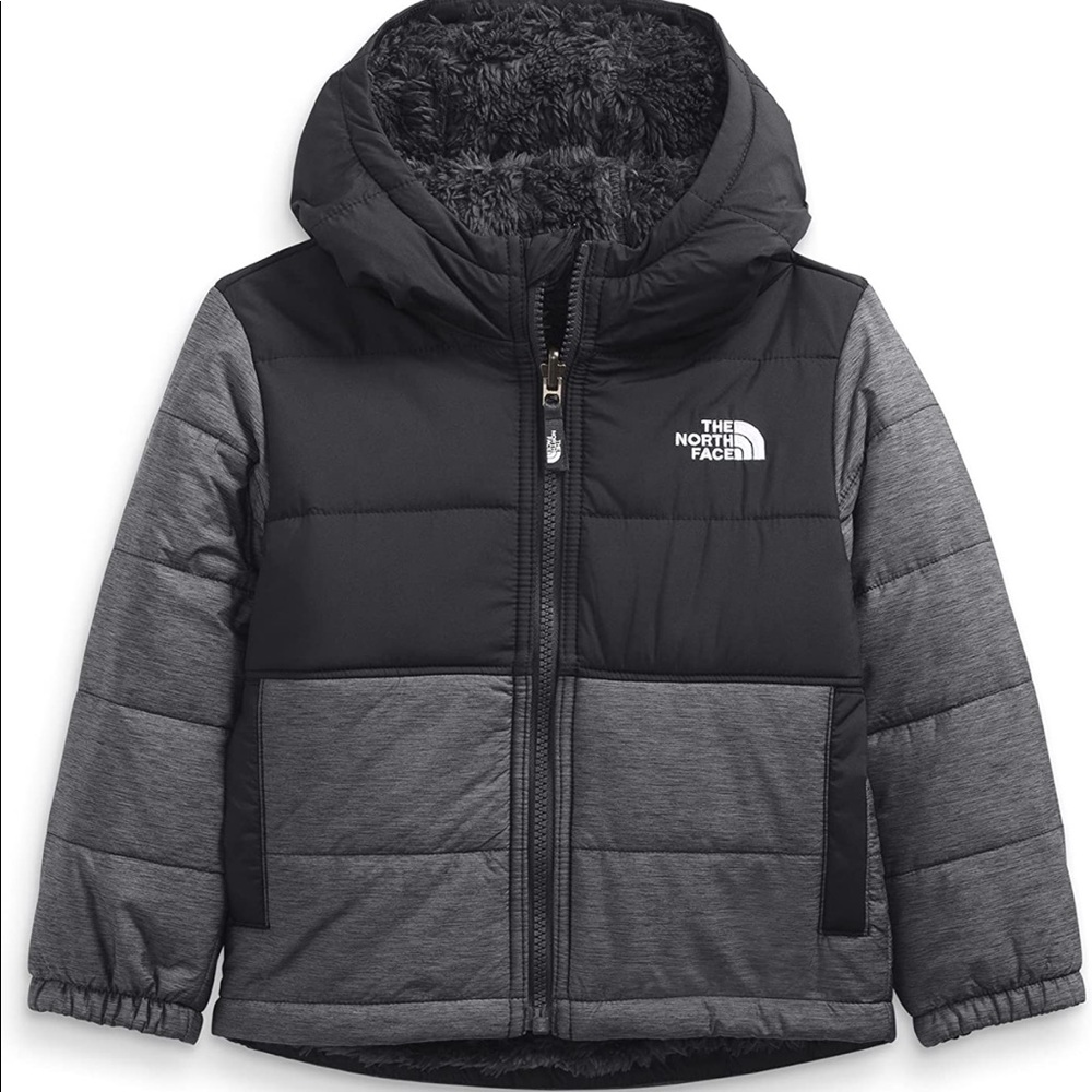 The North Face Toddler Boys' Reversible Mount Chimborazo Hooded Insulated Jacket